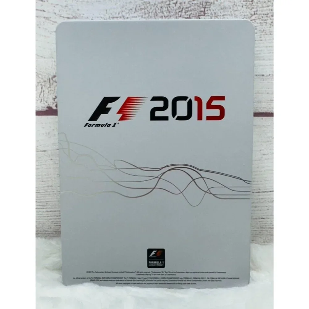 Formula 1 F1 2015 Promotional SteelBook CASE ONLY - NO DISC - USED